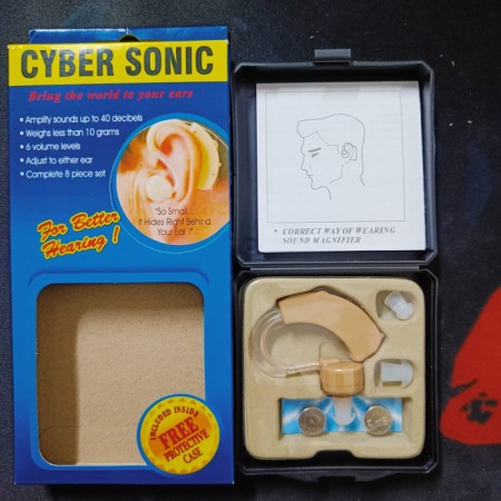 Cyber Sonic Sound Enhancer Hearing Aid