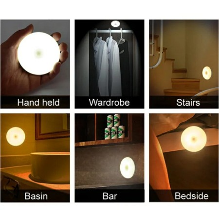 Rechargeable Motion Sensor Adhesive LED Light