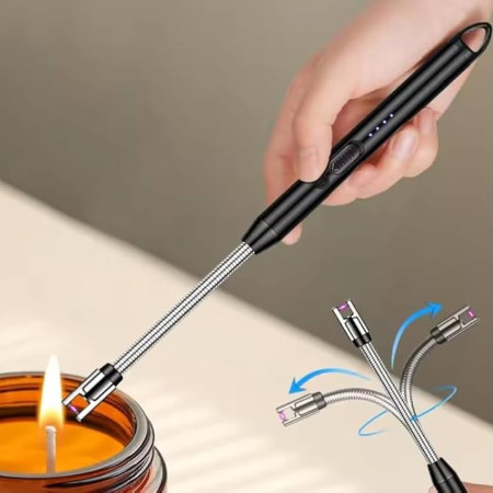 Flexible Neck 360° Kitchen USB Rechargeable ARC Lighter